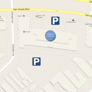 Click here for parking map of SUGARFISH Brentwood parking map of SUGARFISH Brentwood